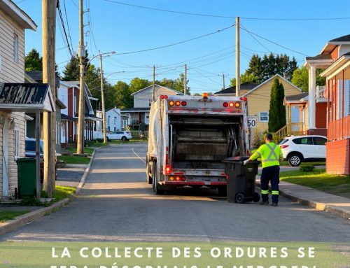 Changement de jour de collecte des ordures