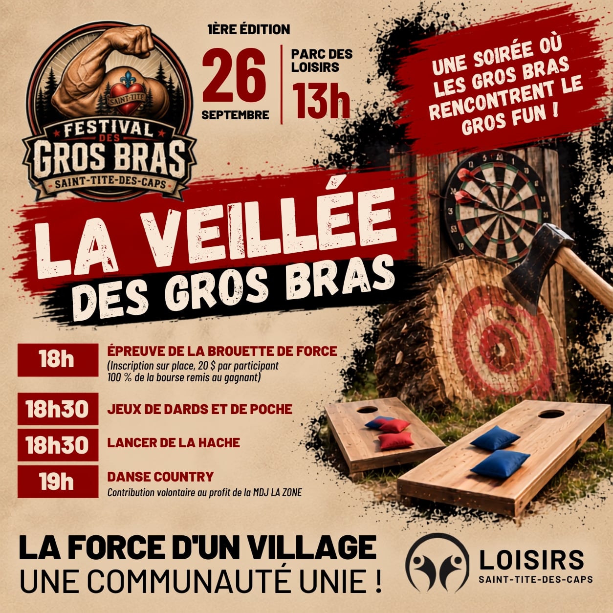 La veillée des gros bras